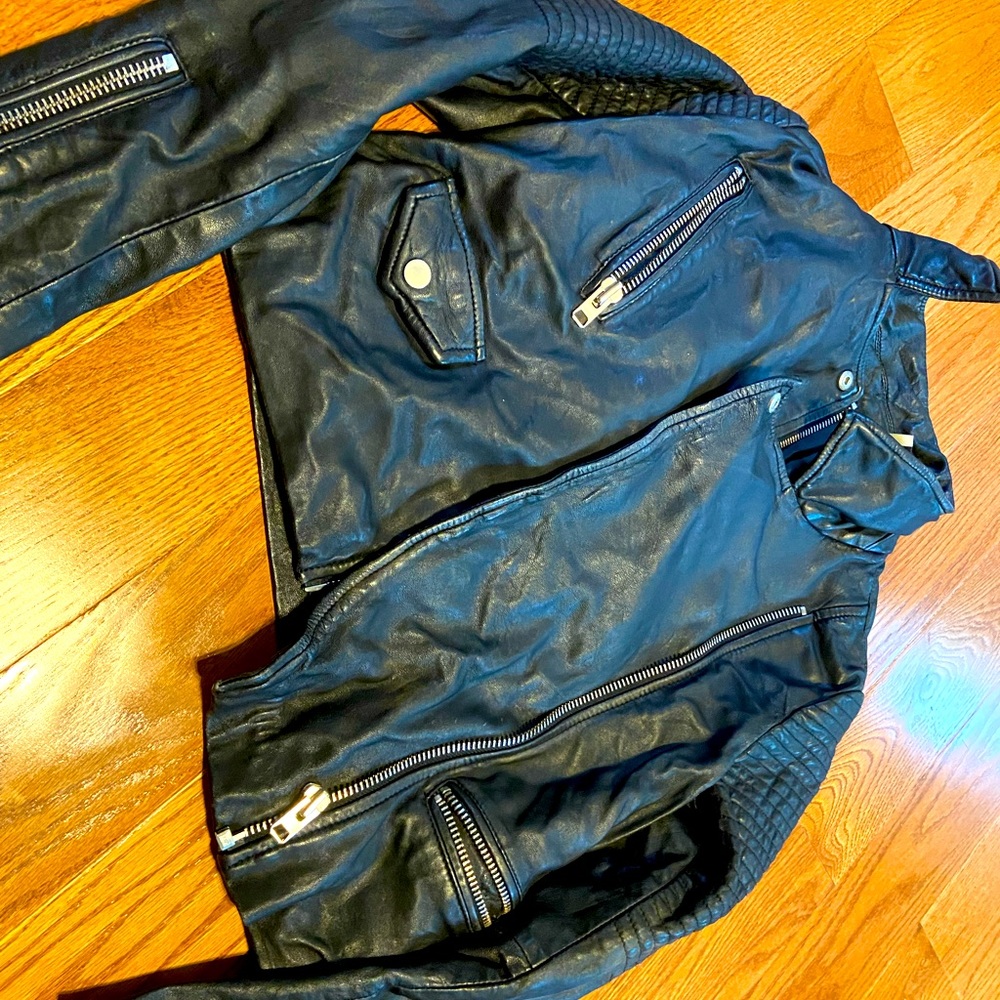 Top shop Faux Leather Jacket